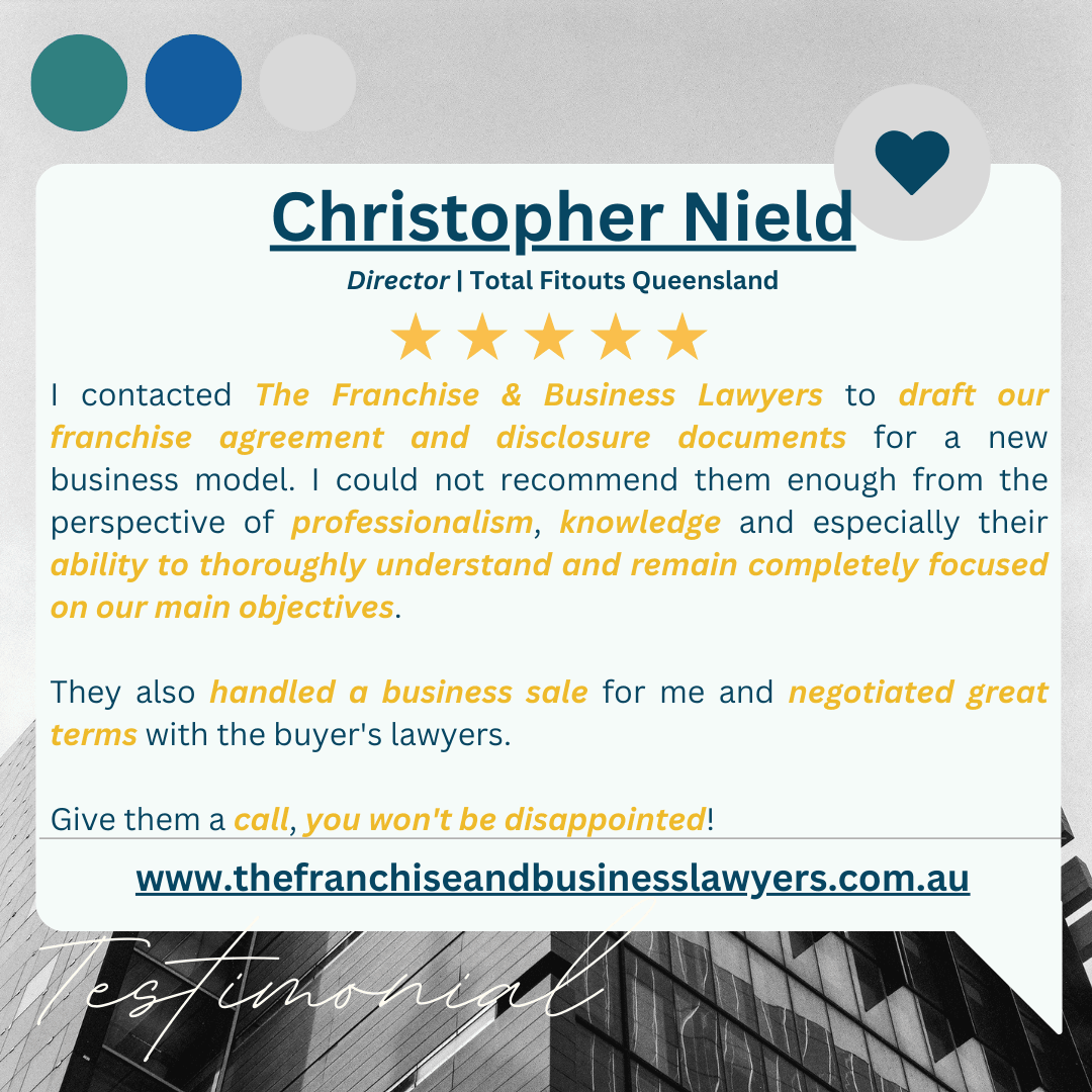 Client Testimonial Spotlight: Christopher Nield Client Testimonial Spotlight: Christopher Nield